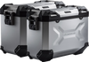 SW-MOTECH TRAX ADV Aluminum Case System - Silver - BMW F 650/700/800 GS '08-'18 KFT.07.559.70001/S