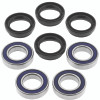QuadBoss 2002 Yamaha YFM660 Grizzly 4x4 (02) Rear ATV Wheel Bearing & Seal Kit