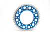Renthal 02-23 Yamaha YZ 125/ YZ 250/F/X/ YZ450F Rear Twinring - Blue 520-49P Teeth