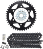 VORTEX Chain and Sprocket Kit - SSA - Black - Yamaha FZ/MT-10 CK6471