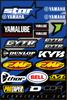 D'COR VISUALS Decal Sheet - Star Yamaha 40-50-116