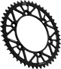 JT SPROCKETS Rear Sprocket - Black - 48 Tooth - Yamaha JTA251.48BLK