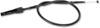 MOOSE OFFROAD Black Vinyl Clutch Cable - Yamaha 45-2037