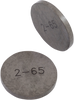 K&L SUPPLY Valve Shim - 25.00 mm x 2.65 mm - Honda | Yamaha 13-7623