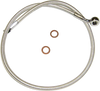 MAGNUM SHIELDING Brake Line - 10mm-35° - 23" - Sterling Chromite II AS37123