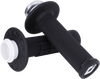 Micro X Lock On Grips Half Waffle Black/Silver