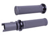 Lock On Ruffian Grips Graphite/Black Cvo `23 24