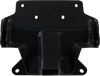 Open Trail 459-5980 UTV front lower snow plow mount bracket black powder coated grade 50 steel plate with tapered pin tabs for 2018+ Polaris Ranger XP 1000