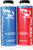 No Toil Biodegradable Classic Air Filter Maintenance Combo Kit NT204 showing two 16oz bottles including Liquid Filter Cleaner and classic red filter oil