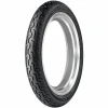 Dunlop D402 front tire, angled view