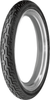 Dunlop D402 Front Motorcycle Tire 130/70B18 63H Blackwall co-engineered for factory Harley-Davidson Touring frameworks.
