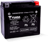 Yuasa YTX20HL 12-volt maintenance-free AGM battery with metal terminals