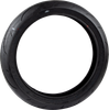 Dunlop Sportmax Q5S front tire 120/70ZR17, angled view from the left