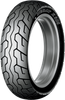 Dunlop K505 rear tire, angled view