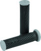ProTaper Dual Density Full Diamond ATV Grips - Black/Gray