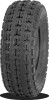 A high-resolution studio product photograph of a QuadBoss QBT732 Series ATV tire in size 19x7-8, set against a clean white background. Displayed at a front-three-quarter angle, the narrow front sport/youth ATV tire features a low-profile knobby tread design with staggered center blocks for steering precision and shoulder lugs for lateral traction. Constructed with a 4-ply rated carcass, the durable black rubber casing displays crisp embossed sidewall text including "QUADBOSS", "QBT732", and "19x7-8".