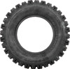 A high-resolution studio product photograph of a QuadBoss QBT739 Series ATV tire in size 20x11-10, set against a clean white background. Displayed at a front-three-quarter angle, the wide rear sport ATV tire features a low-profile design with an aggressive knobby tread pattern, spaced center blocks for optimal traction, and durable shoulder lugs. Constructed with a 4-ply rated carcass, the black rubber tire displays crisp embossed sidewall text including "QUADBOSS", "QBT739", and "20x11-10".