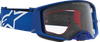 ALPINESTARS GOGGLES Supertech Goggle - Vesta - Blue/White - Clear Lens 5100827-7371