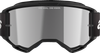 ALPINESTARS GOGGLES Vision 3 Goggle - Wordmark - Black - Silver Mirror Lens 5103225-1456