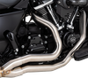 VANCE & HINES 2-into-1 Gaslighter Exhaust System with Heat Shields - M8 Touring - Brushed 27346
