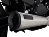 Vance & Hines Stainless 2-into-1 Upsweep exhaust system 27325 in Brushed, view 3