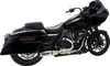 VANCE & HINES Hi-Output RR Exhaust System - Matte Black 47321