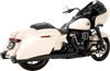 Vance & Hines Razorback 450 slip-on mufflers 47960 in Black