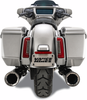 VANCE & HINES Hi-Output Slip-On Mufflers - Dark Chrome - 4-1/2" 16468