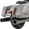 VANCE & HINES Hi-Output Slip-On Mufflers - Dark Chrome - 4-1/2" 16468