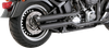 Vance & Hines Twin Slash 3 in. slip-on mufflers 46343 in Black, view 2