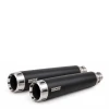Vance & Hines Torquer 450 4.5-inch machine cut slip-on mufflers 46676 pair