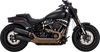 VANCE & HINES Black Hi-Output Mufflers - Black - FXFB/FXFBS 46547