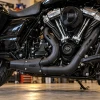 Vance & Hines Power Duals PCX Head Pipe Black 46371 installed on Harley Touring motorcycle