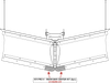 KFI Wear Bar Center Kit V-Plow - 2 pc.