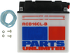 PARTS UNLIMITED Battery - RCB16CL-B CB16CL-B