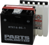 PARTS UNLIMITED AGM Battery - YTX16-BS-1 .8 L CTX16-BS-1
