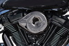 S&S CYCLE Stealth Teardrop Air Cleaner Cover - M8 - Lava Chrome 170-0779
