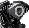 S&S CYCLE Air Cleaner Cover - Mini Teardrop - Carbon Fiber 170-0501