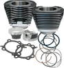 S&S CYCLE 97" Big Bore Cylinder Kit - Wrinkle Black - Twin Cam 910-0205