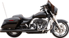 S&S CYCLE 2-into-1 Sidewinder Exhaust System - 50 State - Black - Touring '07-'16 550-0772