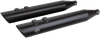 S&S CYCLE Slash Cut Slip-On Mufflers - Black 550-0692