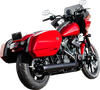 S&S CYCLE Grand National Slip-On Muffler - 50 State - 4" Black - M8 Softail 550-1159