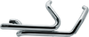 S&S CYCLE Power Tune® Dual Headers - Chrome 550-0704