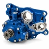 S&S Cycle TC3 oil pump with cam support plate part 310-0731 in blue finish
