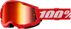 Strata 2 Goggle Red Mirror Red Lens