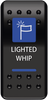 MOOSE OFFROAD Rocker Switch - Lighted Whip WHP-PWR