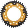 SUPERSPROX Stealth Rear Sprocket - 38 Tooth - Gold - Ducati RST-744-38-GLD