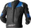 Tractech Evo D3o Jacket Blk/Blue Leather Lg