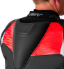 Tractech Evo D3o Jacket Blk/Flo Red Leather Md