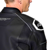 S1 D3o Leather Jacket Blk/Whi Lg